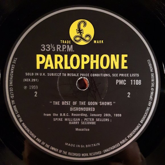 The Best Of The Goon Shows - Vinyl LP Record - Picture 4 of 4